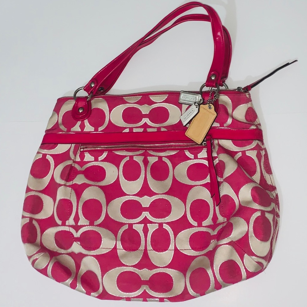 💕 Hot Pink Coach Bag